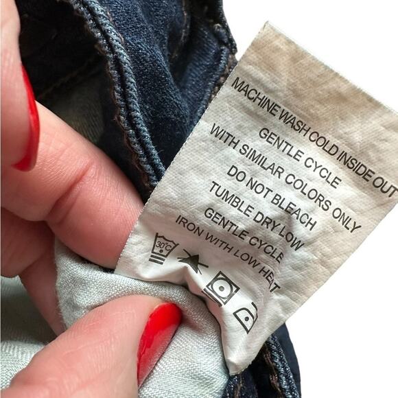 Level 99 Chloe Bootcut Petite Denim Jeans in Dark Wash - Women's 26P - Picture 7 of 12